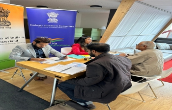 Consular camp at Zurich on 26th November 2022